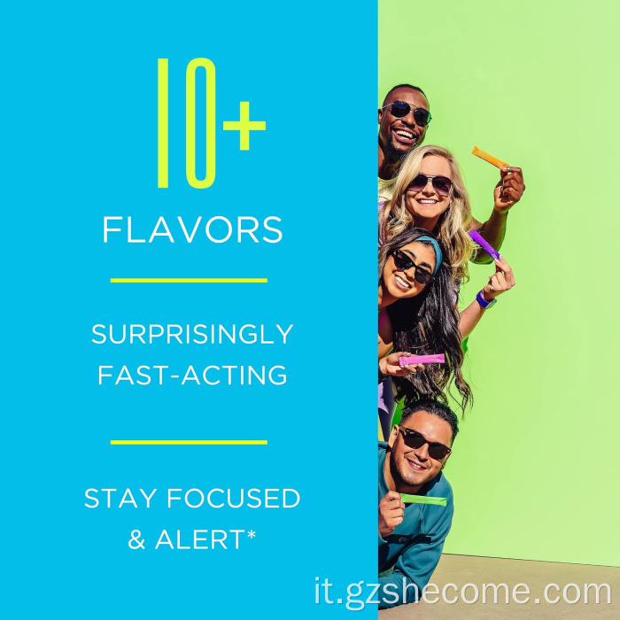 L'integratore di vitamine e aminoacidi supporta l'energia